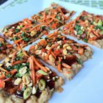 Chicken-Crusted Asian Veggie Pizza