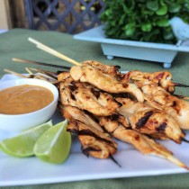 Thai Chicken Satay With Spicy Peanut Sauce Karen Mangum Nutrition