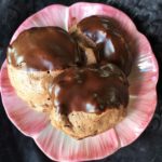 Dark Chocolate-Dipped Almond Meringues