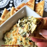 Artichoke Spinach Dip with Bacon