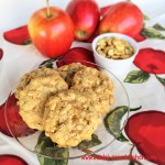 Chunky Apple and Peanut Butter Cookies