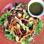 Kale Apple Slaw with Candied Almonds and Sweet Poppyseed Dressing 2