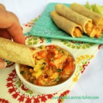 Baked Cheesy Chicken Taquitos 1