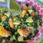 Spring Quinoa Salad with Lemon Basil Dressing 1