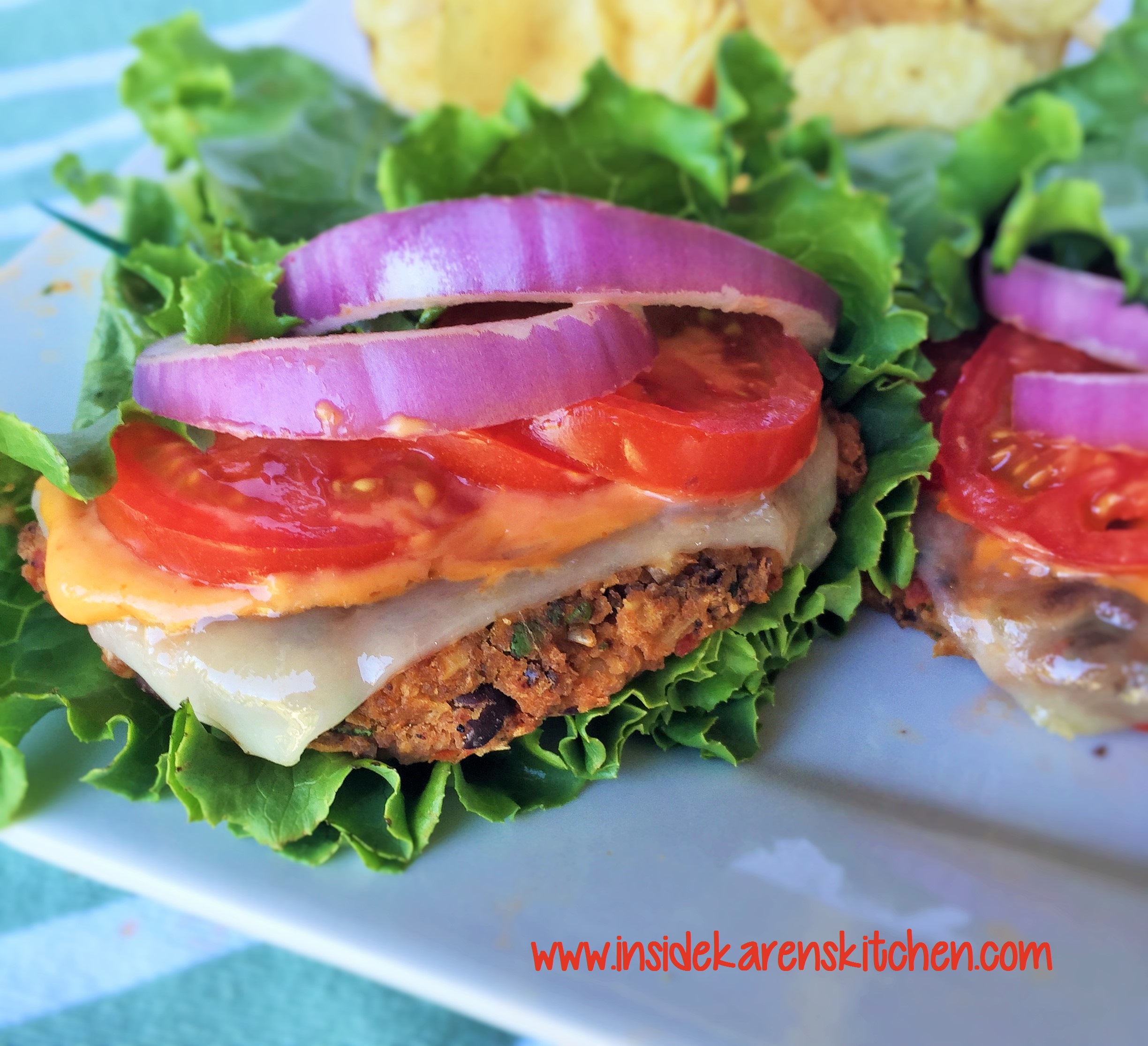 Black Bean Burgers with Comeback Sauce Recipe