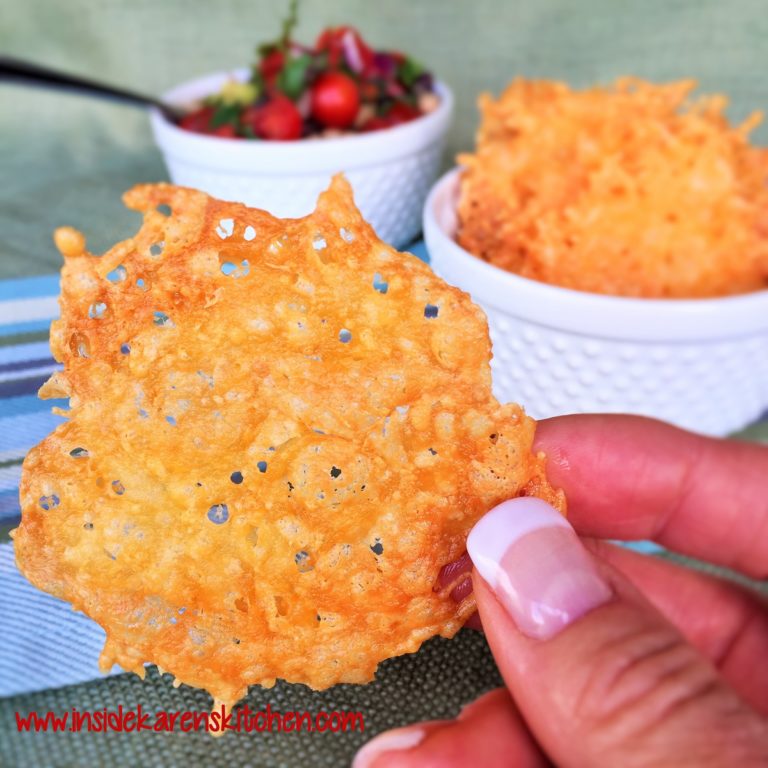 Baked Cheese Crisps – Karen Mangum Nutrition