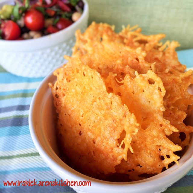 Baked Cheese Crisps Karen Mangum Nutrition