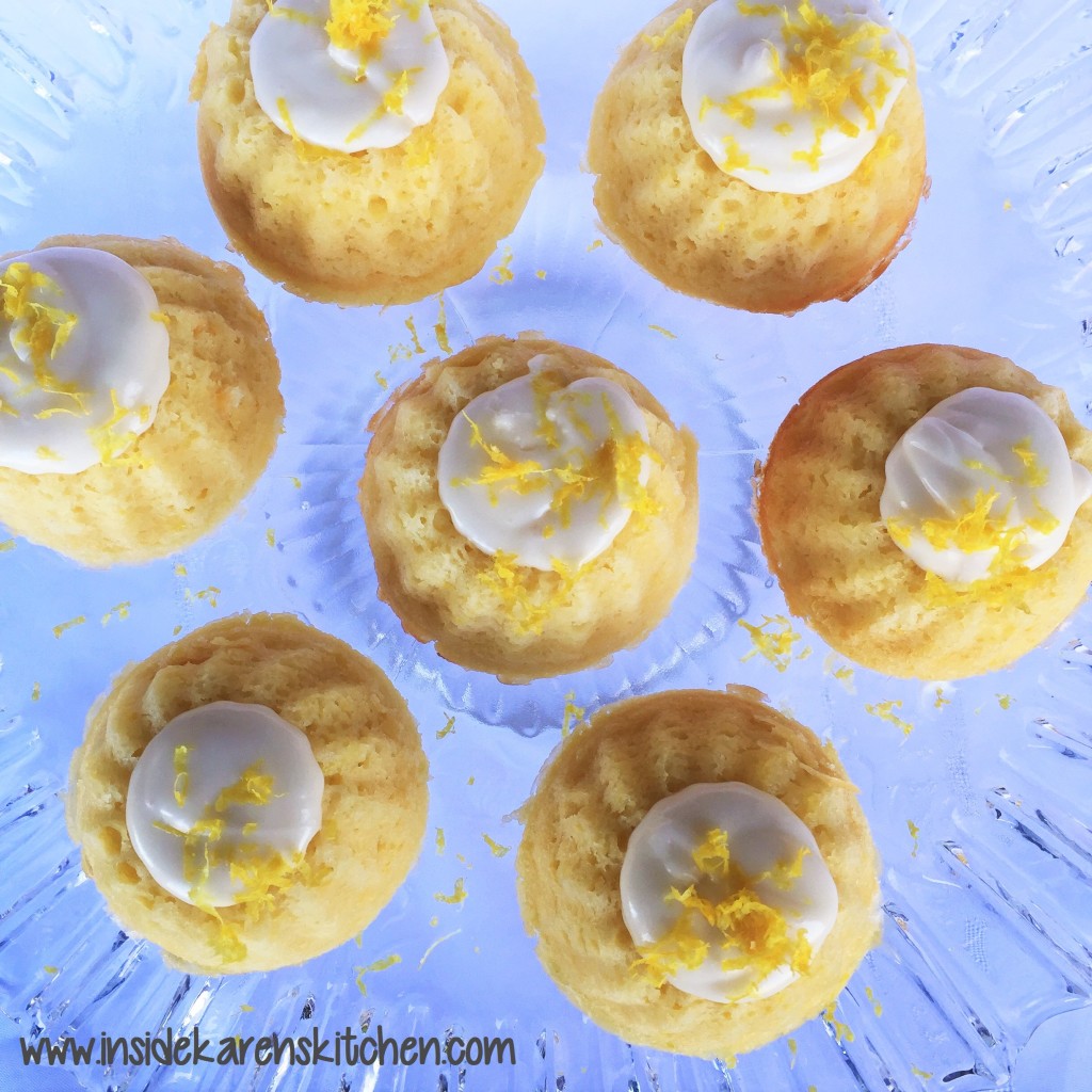 Mini Lemon Bundt Cakes 1
