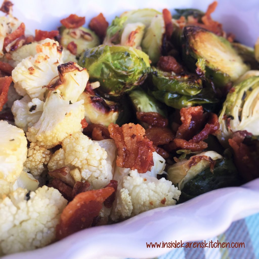 roasted-brussel-sprouts-and-cauliflower-with-toasted-pecans-and-bacon-5
