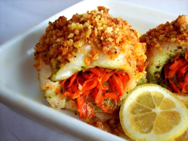 Pesto Fish Roll-Ups – Karen Mangum Nutrition