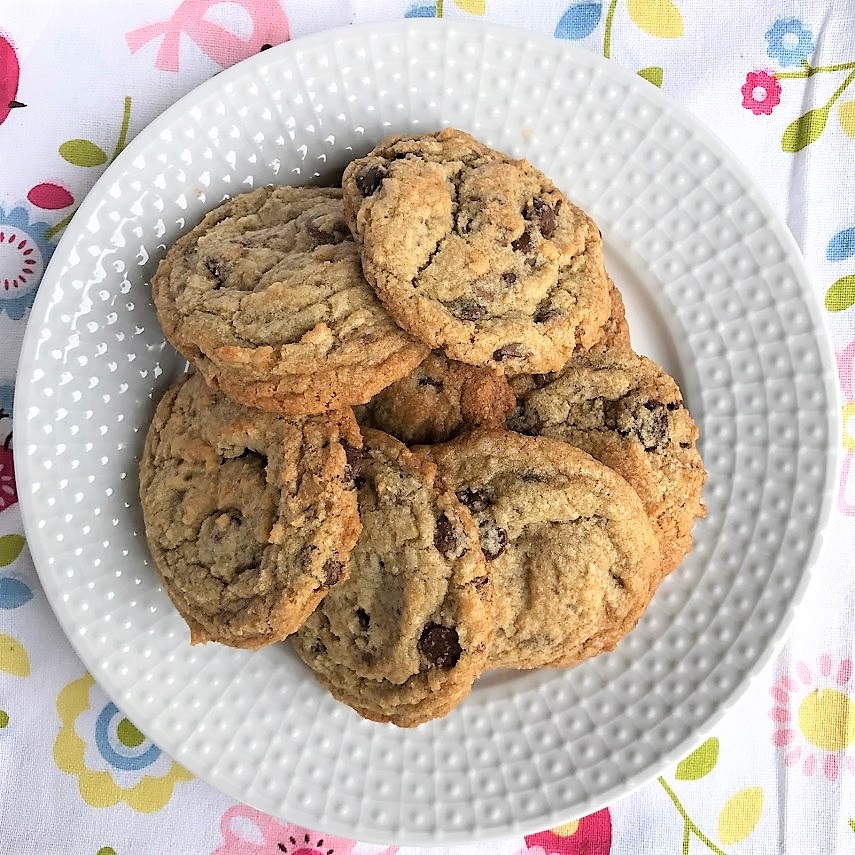Toffee Chocolate Chip Cookies • Craving Some Creativity